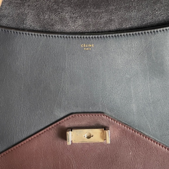 CÉLINE vintage leather shoulder bag - Picture 5 of 7